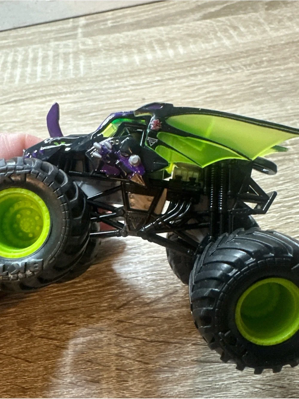 Monster Jam bright green